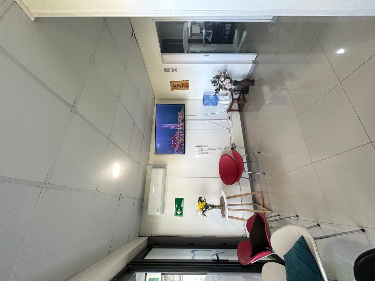 Pasillo de la clínica dental