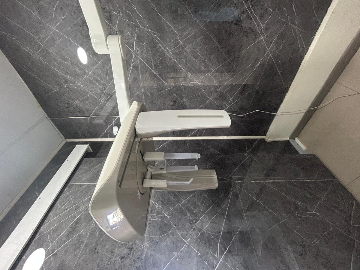 Detalle del equipo de rayos X